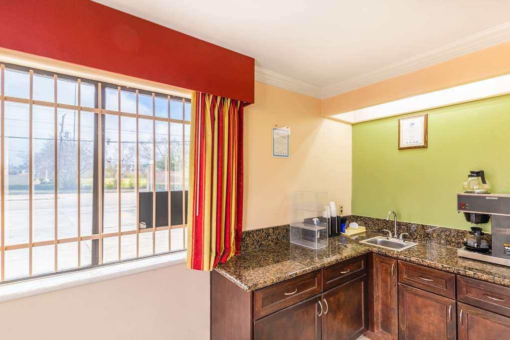 Americas Best Value Inn Houston Heights At I-45 Restaurant foto
